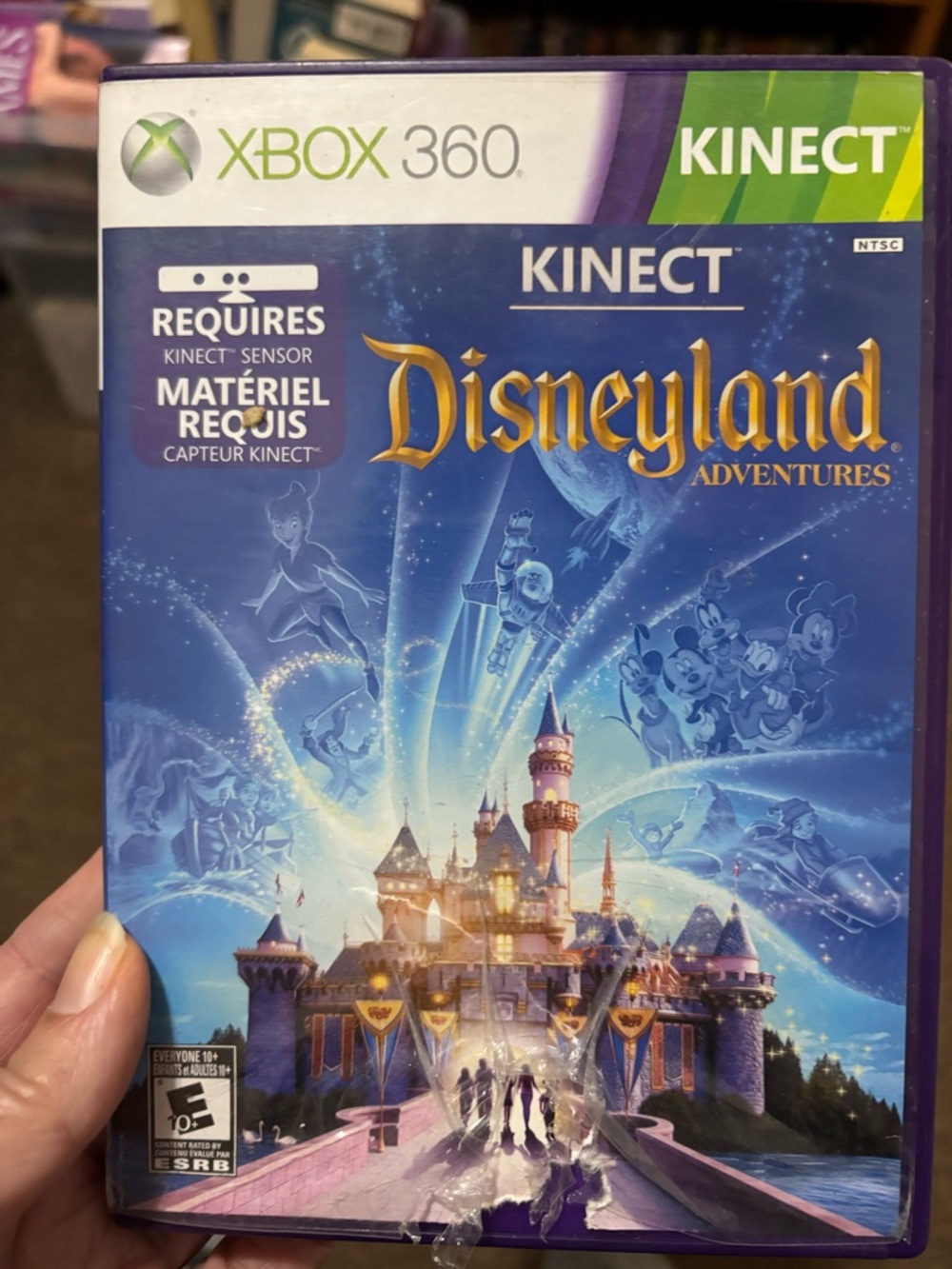 Xbox 360 Kinect Disneyland Adventures - Blue